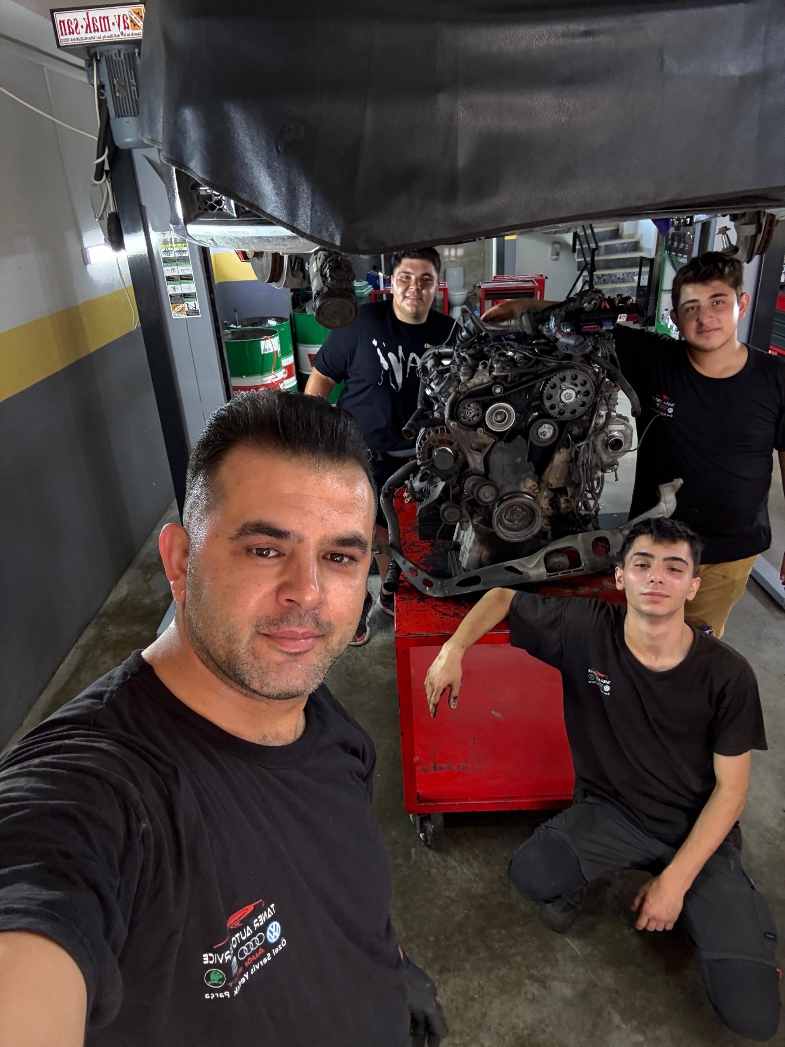 Taner Auto Service atölyesi